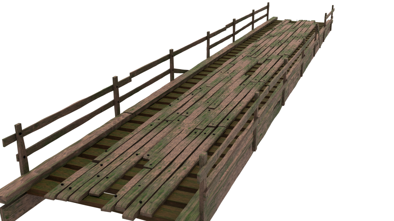 Narrow wooden Bridge preview image 2